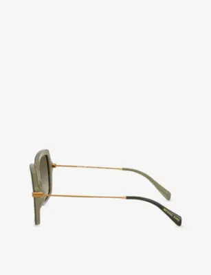MICHAEL KORS MK2247U Square-Frame Acetate Sunglasses detail 2