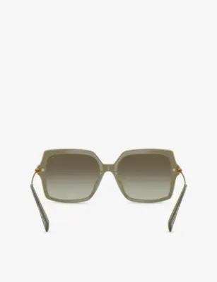 MICHAEL KORS MK2247U Square-Frame Acetate Sunglasses detail 3