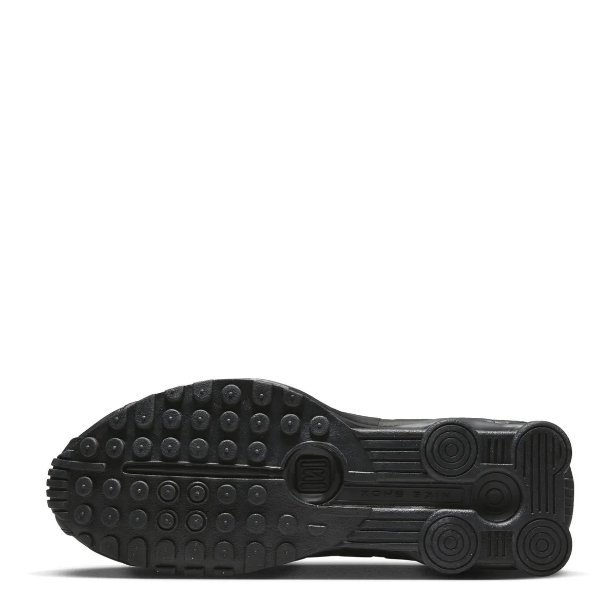 For Him Nike Mens Shox R4 Trainers in Black/Black, additional product view 3