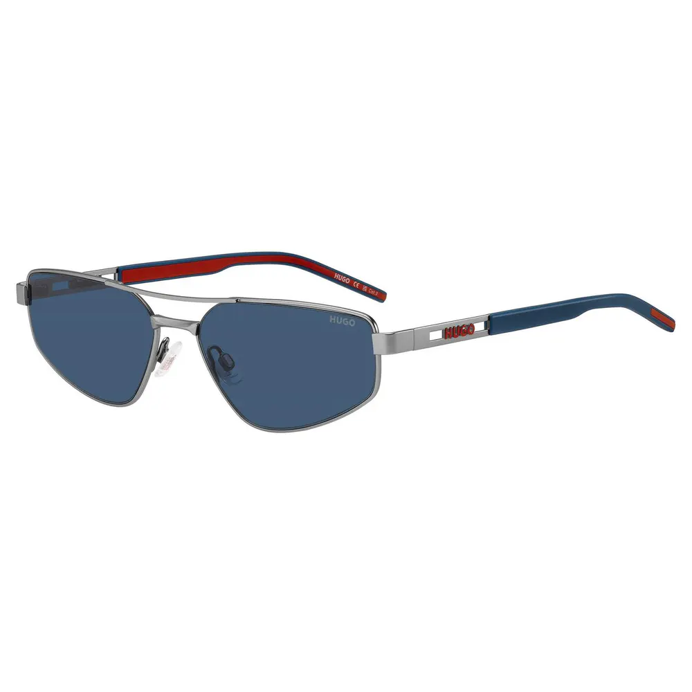 Hugo Men's Rectangular Sun Round Sunglasses