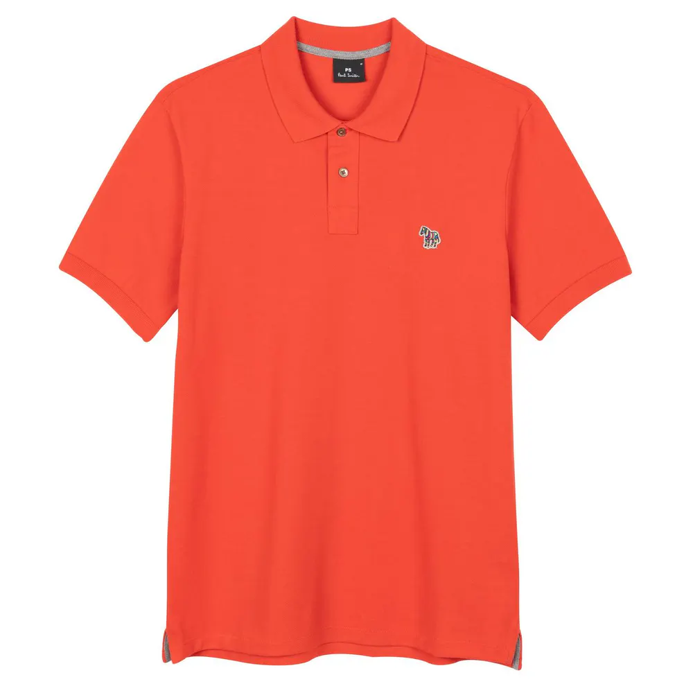 PS Paul Smith Men's Regular Fit Zebra Polo Shirt