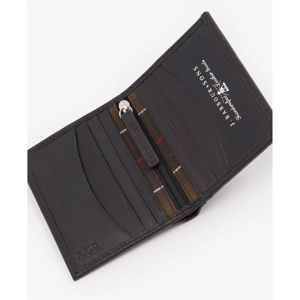 Barbour Mens Colwell Small Billfold detail 3