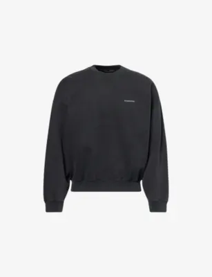 COLE BUXTON Logo-Embroidered Cotton-Jersey Sweatshirt