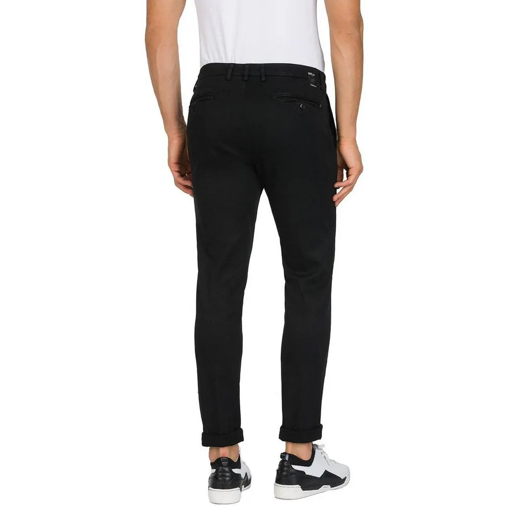 Replay Hyperflex Zeumar Slim Chinos detail 2