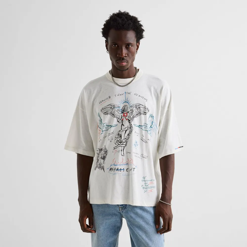 Represent Rep Heavens Tee Sn64 detail 3
