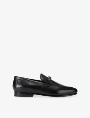 KURT GEIGER LONDON Alton Leather Loafers - EUR 42 / 8 UK MEN in BLACK – Mens | Loafers