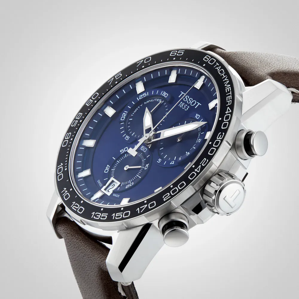 Tissot Supersport Chrono 45.5mm Mens Watch in Blue, additional product view 2
