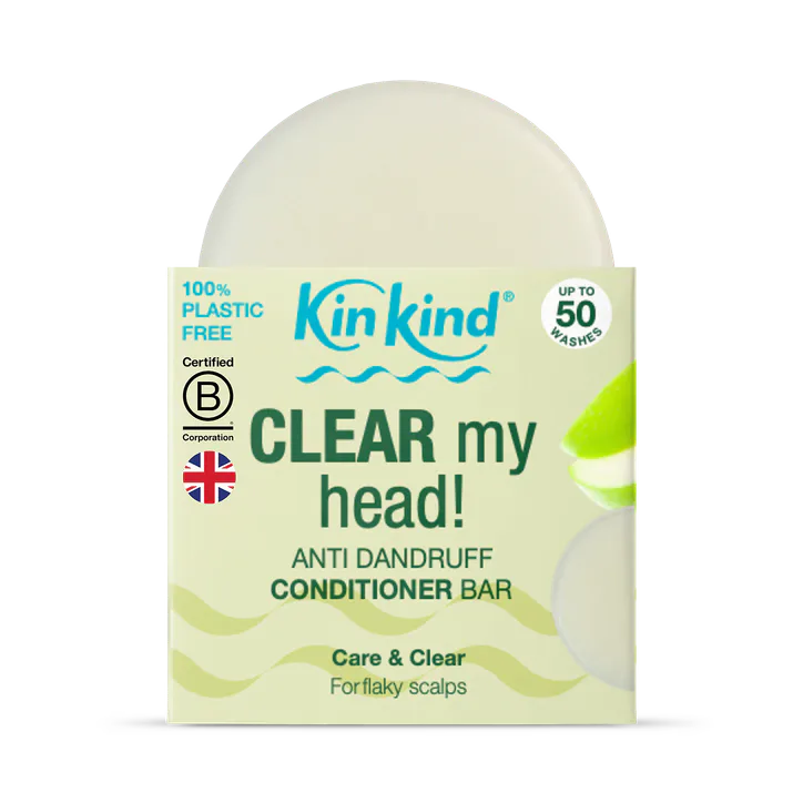 KinKind CLEAR my head! Anti Dandruff Conditioner Bar 40g