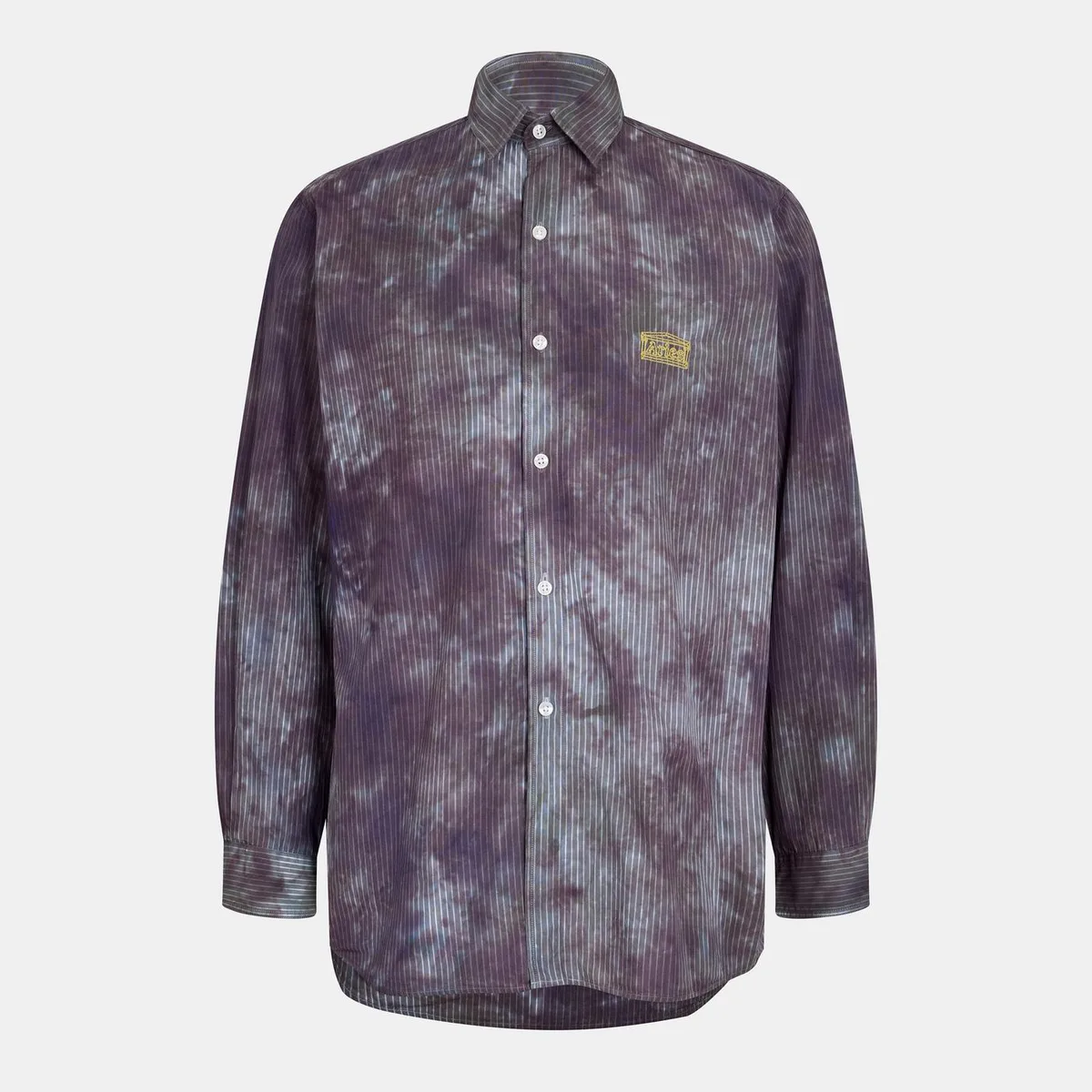 Aries Men's Tie Dye Long Sleeve Shirt