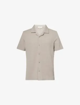 ARNE Beach Textured Stretch-Woven Shirt&nbsp;