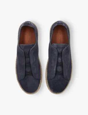 ZEGNA Triple Stitch Suede Espadrilles - EUR 40 / 6 UK MEN detail 2
