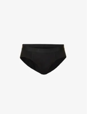 FALKE Tonal waistband pack of two stretch-cotton briefs