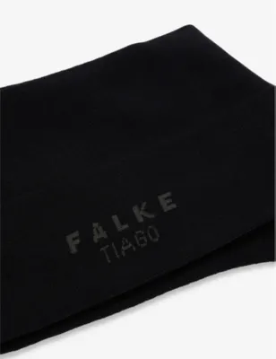FALKE Tiago Ribbed Cotton-Blend Crew Socks - 10.5-11 detail 2