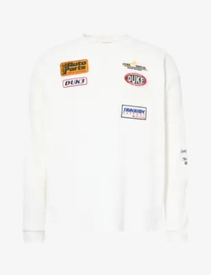 DUKE & DEXTER DR4 Track Waffle-Texture Cotton Top