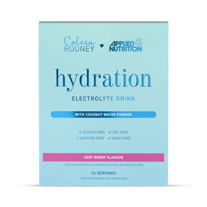 Applied Nutrition Coleen Rooney Hydration Electrolyte Very Berry Flavour 14 X 7g Sachets