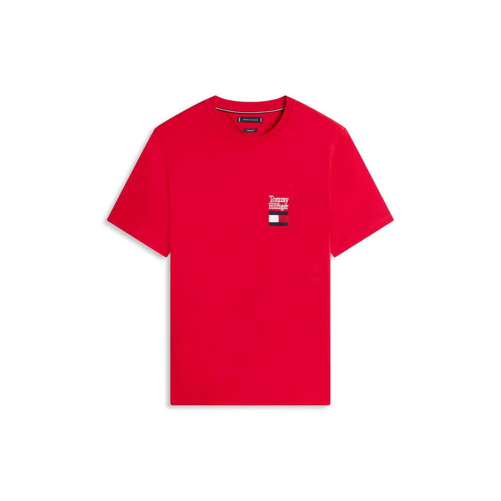 Tommy Hilfiger Men's Stack Flag T-Shirt