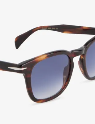 EYEWEAR BY DAVID BECKHAM DB 1221/S Square-Frame Acetate Sunglasses detail 2