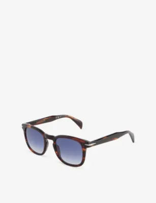EYEWEAR BY DAVID BECKHAM DB 1221/S Square-Frame Acetate Sunglasses detail 3