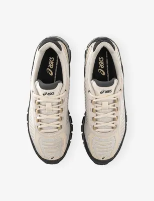 ASICS Gel-Quantum 360 Mesh And Suede Trainers - 7.5 in CREAM OBSIDIAN GREY, additional product view 2