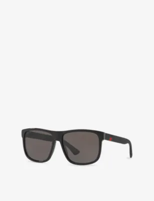 GUCCI GG0010S Square-Frame Acetate Sunglasses detail 2