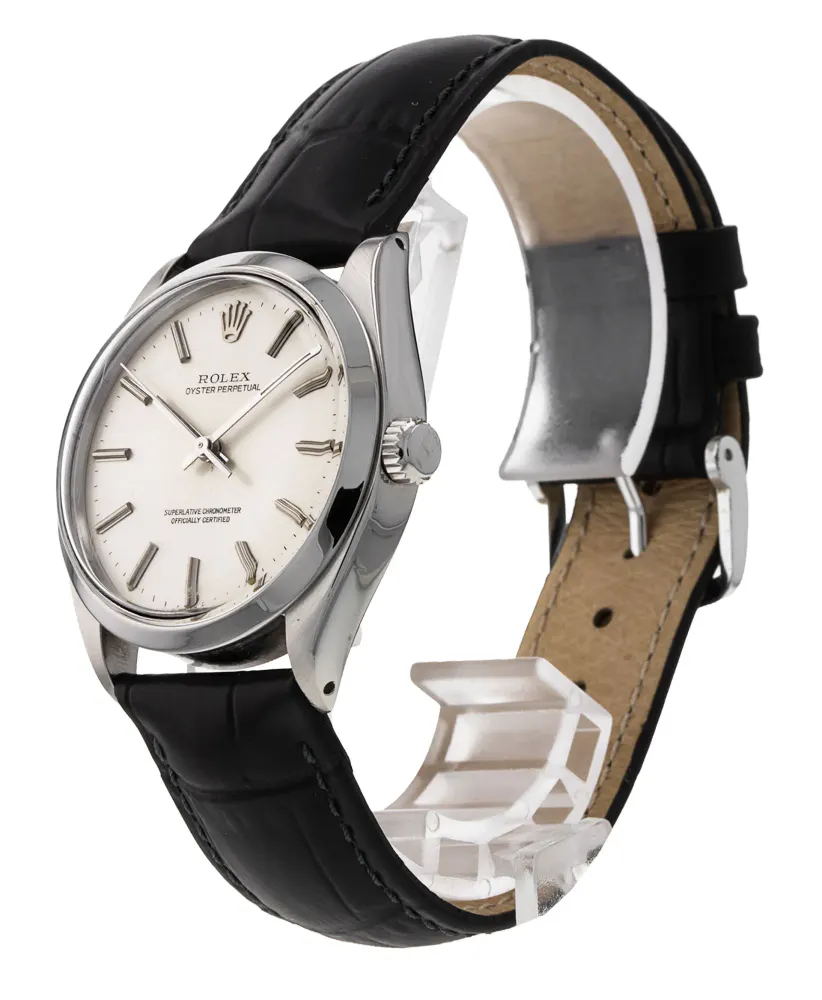 Rolex Oyster Perpetual 1002 — 1983 — Very good in Silver Baton, additional product view 2