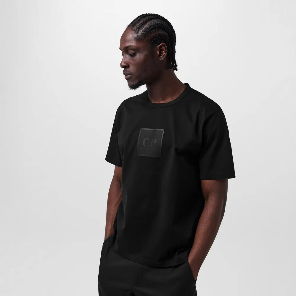 CP Company Metropolis Men's Regular Fit Basic T-Shirt detail 3