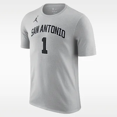 Nike San Antonio Spurs Essentials Men's Nike NBA Statement T-Shirt - Flat Silver