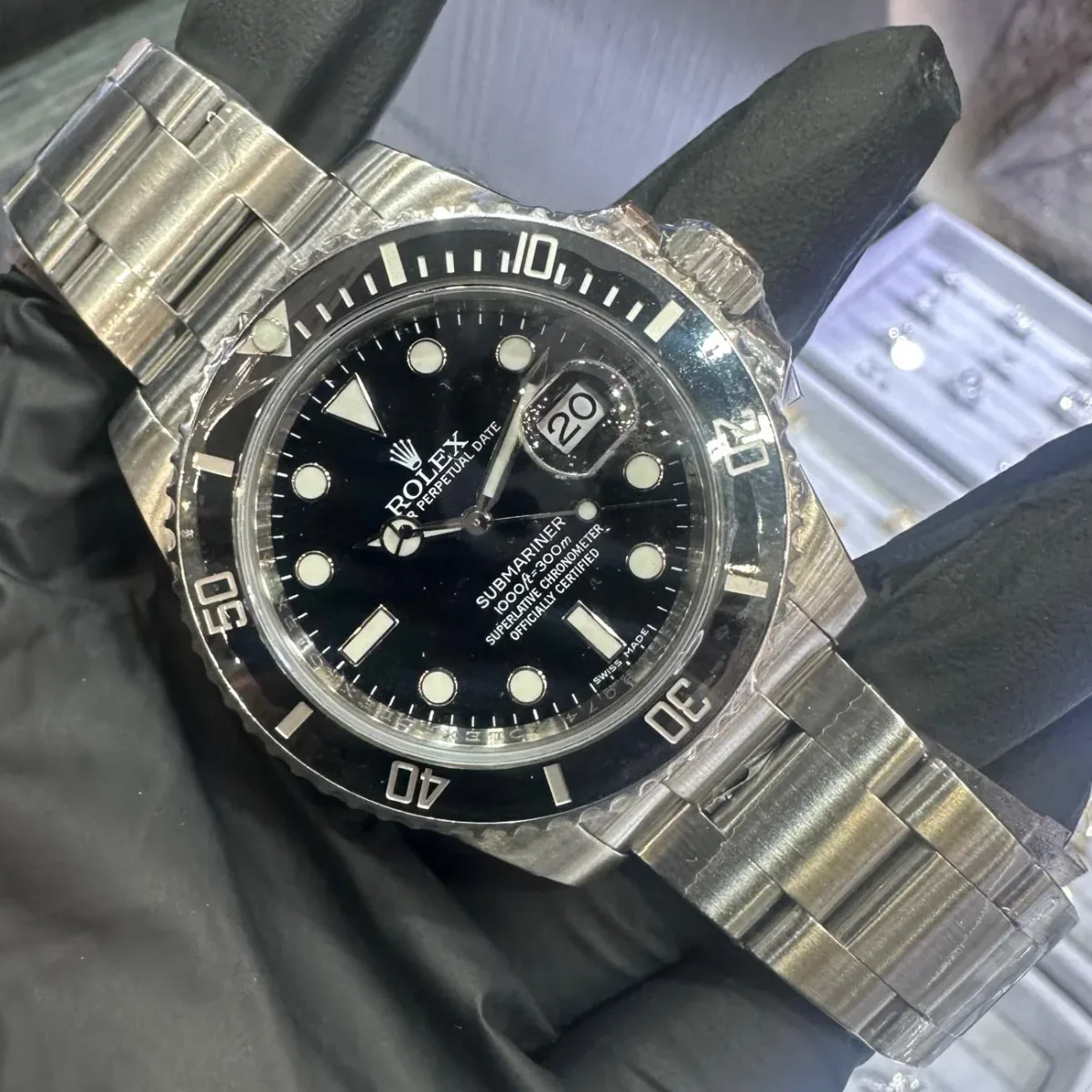ANKUR - For Him WATCHES 2013 Rolex Submariner Date 40mm | Oystersteel | Black Dial – Watch