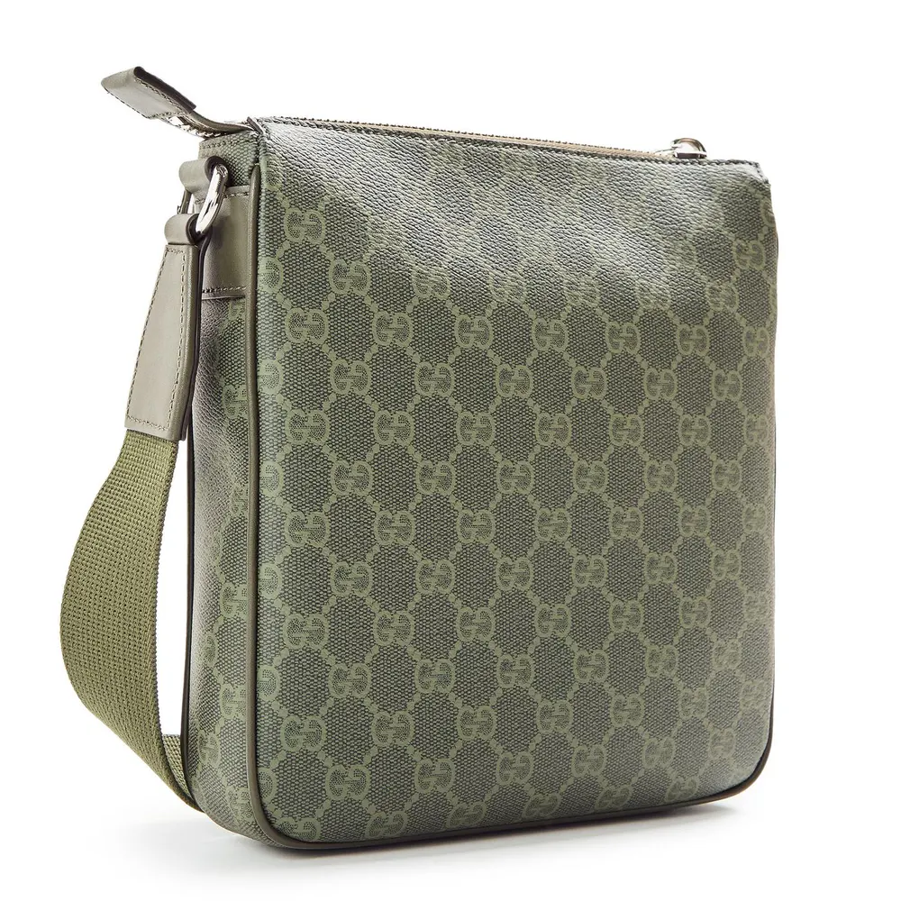Gucci Men's GG Cotton Cross-Body Bag detail 2