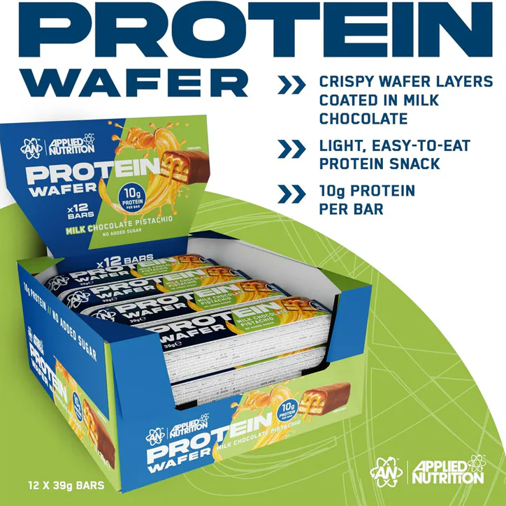 Applied Nutrition Protein Wafer Milk Chocolate Pistachio 39 g, additional product view 3