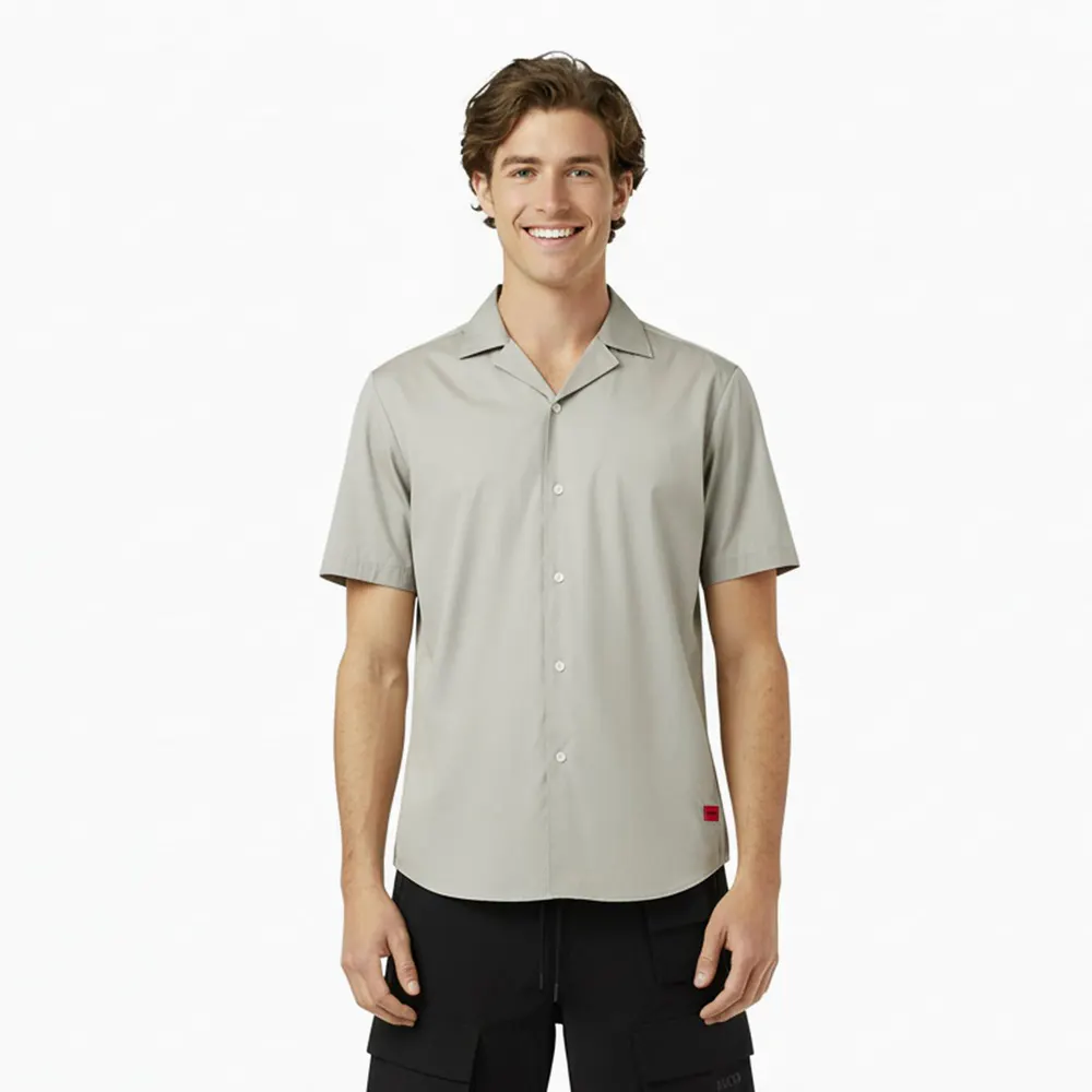Hugo Men's Short Sleeve Shirt detail 3