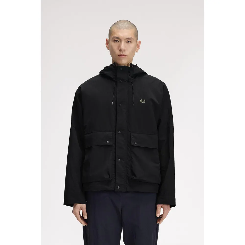 Fred Perry Fred Ripstop Parka Sn64 detail 3