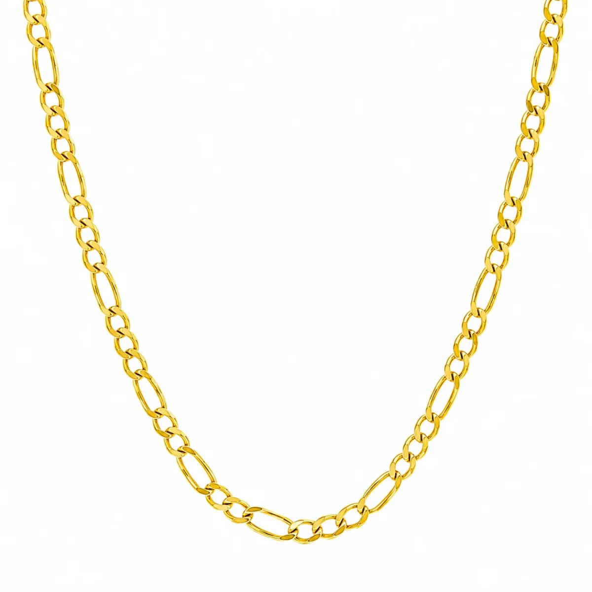 JALGAS - COLUMBUS JEWELRY 21K Gold Figaro Chain 3.2mm 71480 – Chain