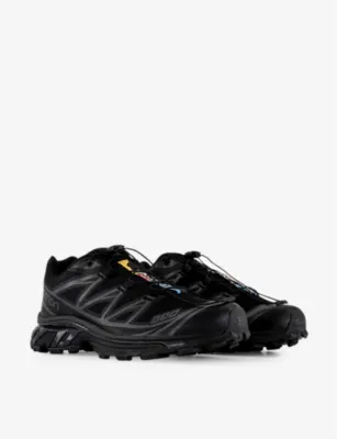 SALOMON XT-6 mesh trainers - 3.5 in BLACK BLACK PHANTOM, additional product view 3