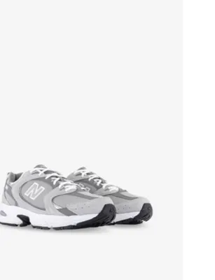 NEW BALANCE MR530 logo-embossed leather and mesh low-top trainers - 9 detail 3