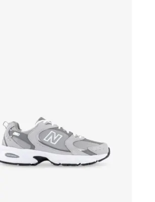 NEW BALANCE MR530 logo-embossed leather and mesh low-top trainers - 9