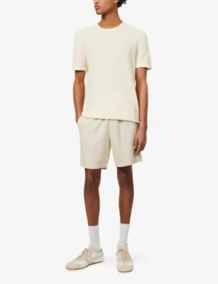 PAIGE Brimmer Cotton-Linen Sweat T-Shirt detail 2