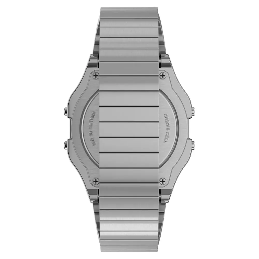 Timex T80 Digital 34mm Unisex Watch Grey in Grey, additional product view 3