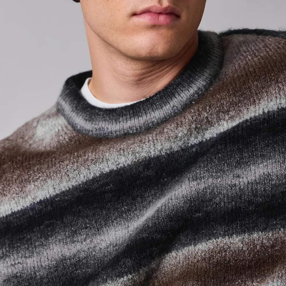 PS Paul Smith Men's Merino Knitted Crew Neck Jumper detail 3