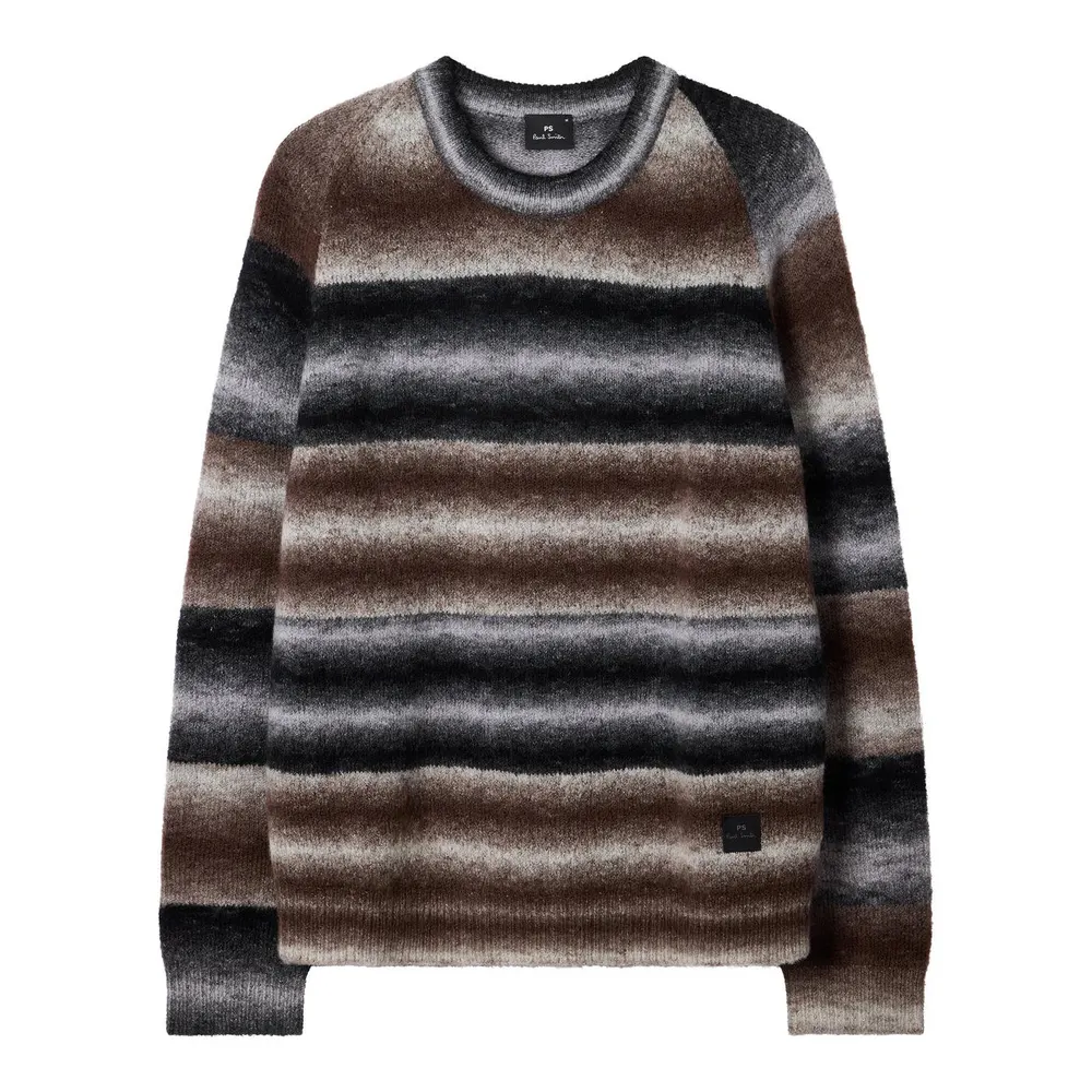 PS Paul Smith Men's Merino Knitted Crew Neck Jumper