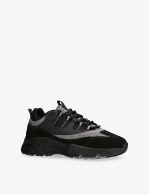CLEENS Aero Runner Leather, Suede and Mesh Trainers - EUR 45 / 11 UK MEN detail 3