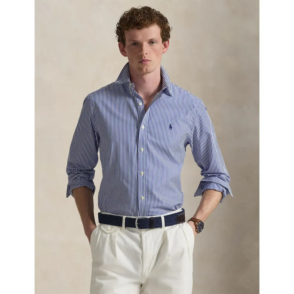 Polo Ralph Lauren Stripe Poplin Slim Fit Shirt detail 2