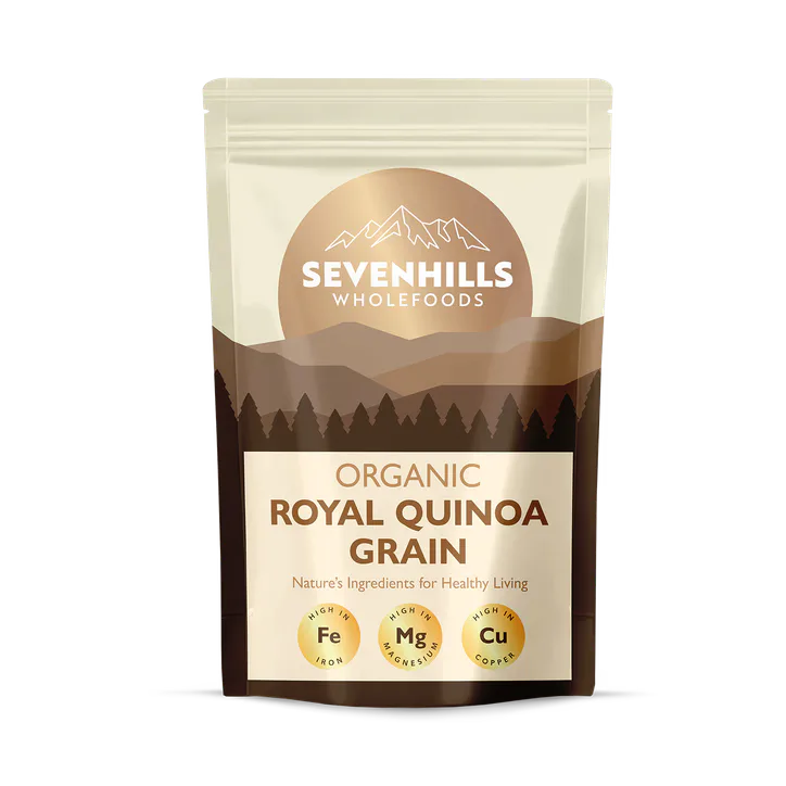 Sevenhills Wholefoods Organic Royal Quinoa Grain White 1kg – Food & Drink > Food Cupboard > Rice, Pasta, Pulses & Grains