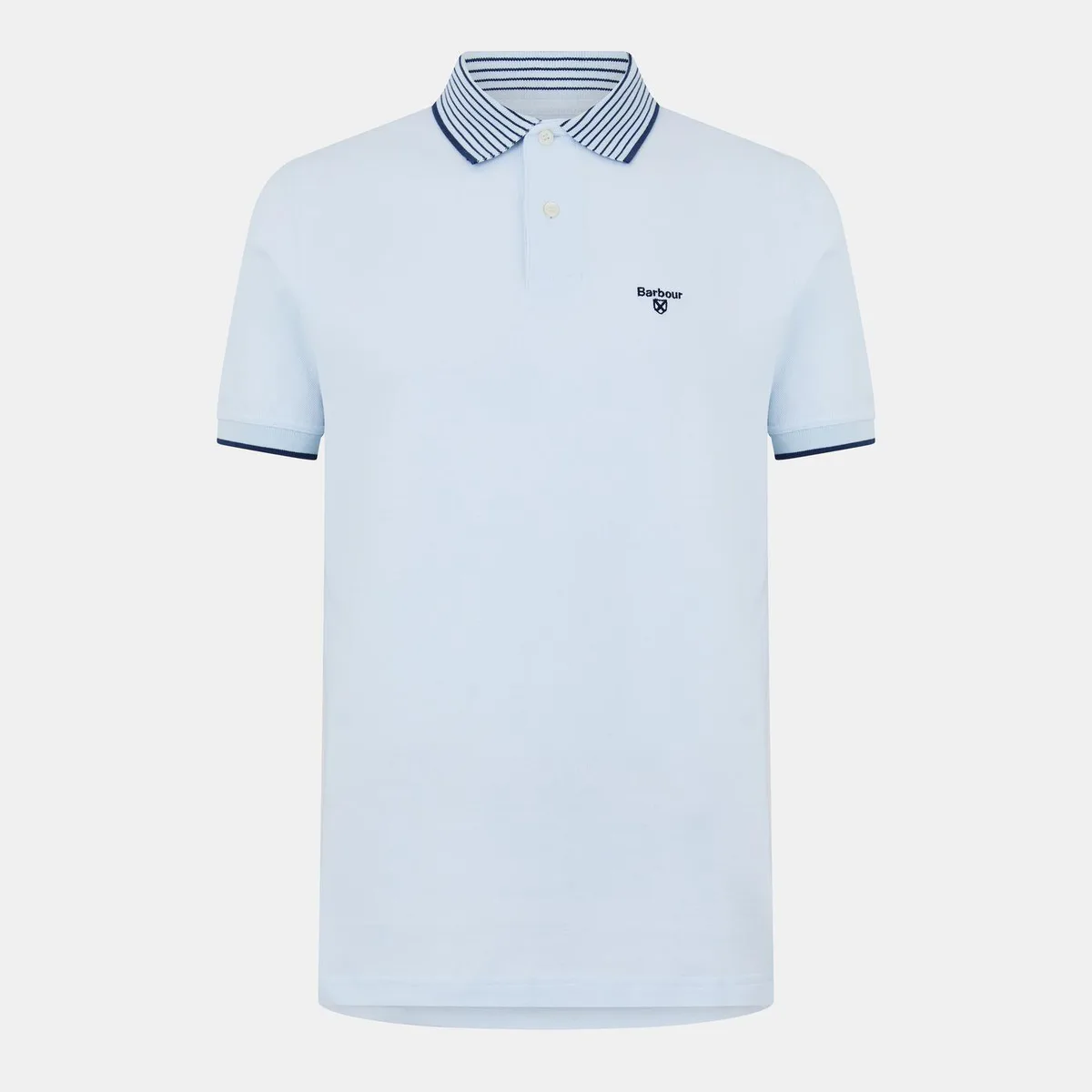 Barbour Men's Denwick Short Sleeve Tailored Fit Polo Shirt
