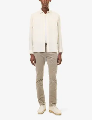 PAIGE Federal Slim Straight-Leg Corduroy Trousers detail 2