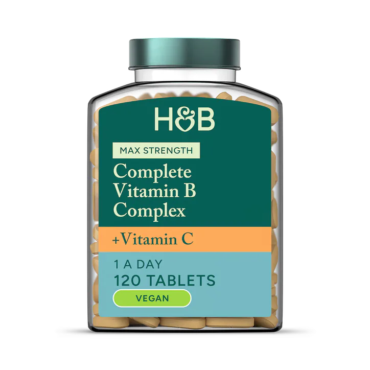 For Him Super Strength Complete Vit B Complex + Vitamin C 120 Tablets