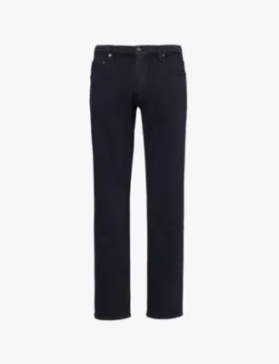 CITIZENS OF HUMANITY Gage Softweft regular-fit straight-leg mid-rise stretch-denim blend jeans