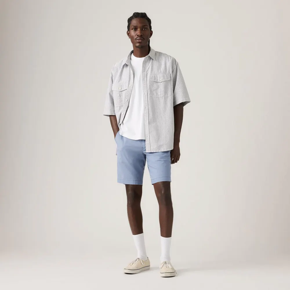 Levis Men's Kano Blue Chino Shorts detail 2