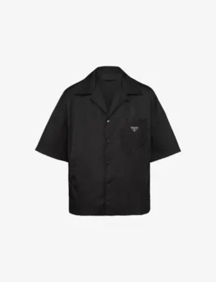 PRADA Re-Nylon Short-Sleeve Woven Shirt