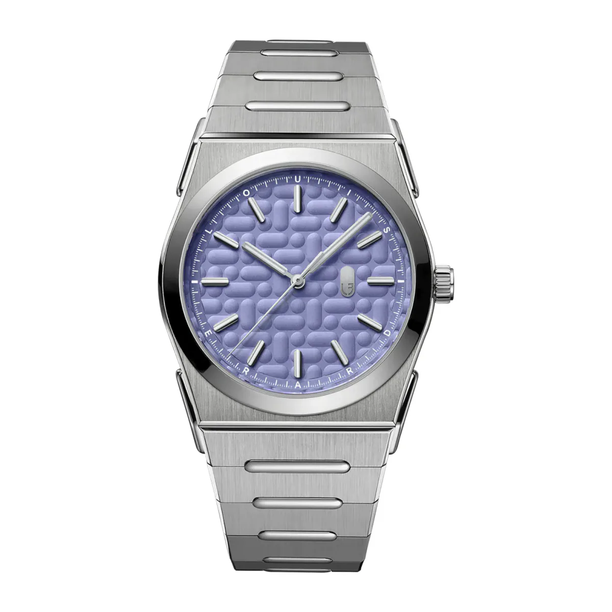 Louis Erard 2340 Mauve 40mm Mens Watch Purple